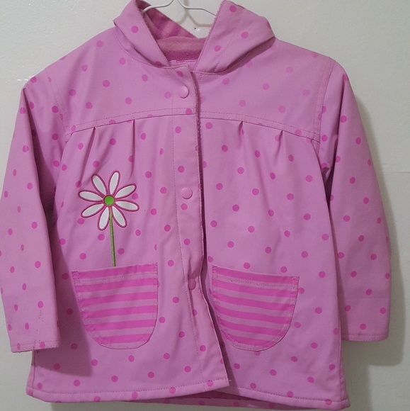 Girl's Fleece Raincoat - Picture 1 of 4